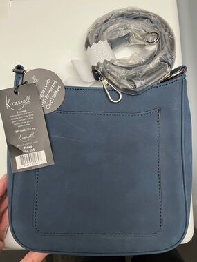K. Carroll Navy Crossbody Bag with RFID Protection